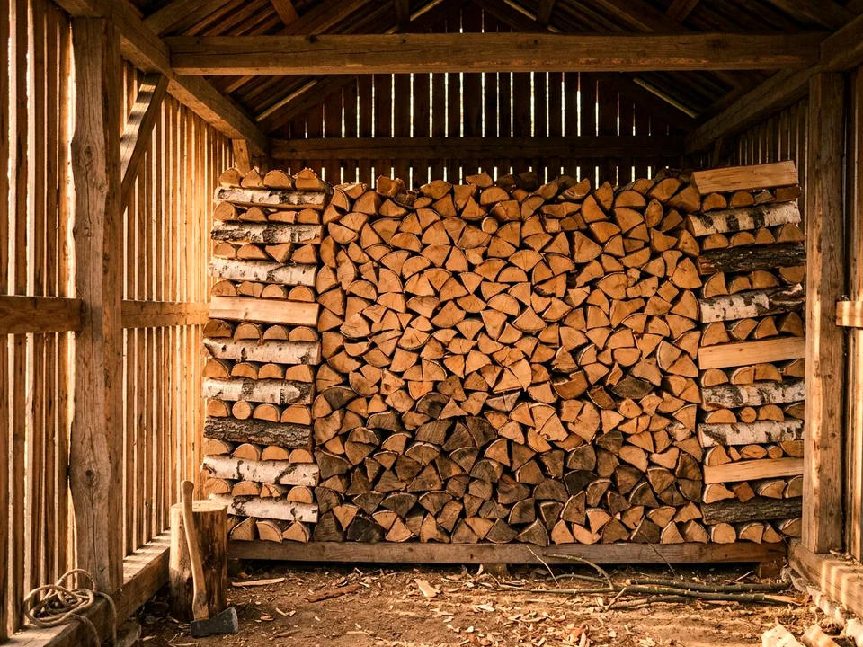 Круговая поленница holzhausen, Уваровка, проезд Берёзовая, 48Г